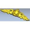 Грифонный картуш с медальоном - 3D модель STL для ЧПУ
