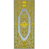 Декоративная панель с овальным медальоном - STL для ЧПУ
