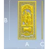Рельефная панель "Радха и Кришна" - STL для ЧПУ