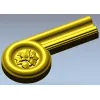 Florentine Rosette - STL 3D model for CNC
