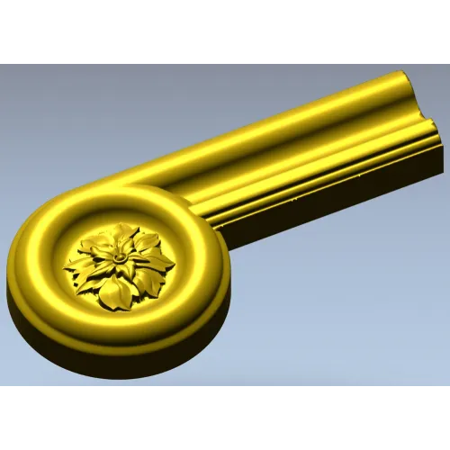 Florentine Rosette - STL 3D model for CNC