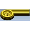 Florentine Rosette - STL 3D model for CNC