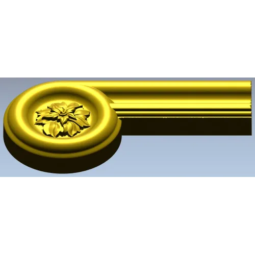 Florentine Rosette - STL 3D model for CNC