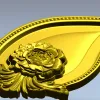 Лепестковый картуш - 3D модель STL для ЧПУ