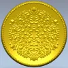 Circular Floral Rosette - STL 3D model for CNC milling