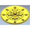 Aurelian Rosette - high-detail STL 3D model for CNC carving