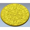Ornate Circular Rosette - STL 3D Model for CNC Milling