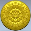 Розетка "Солярис" - 3D модель STL для ЧПУ