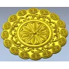 Классическая круглая розетка - 3D модель STL для ЧПУ
