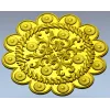 Розетка "Солнечный венок" - 3D модель STL для ЧПУ