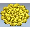 Розетка "Солнечный венок" - 3D модель STL для ЧПУ