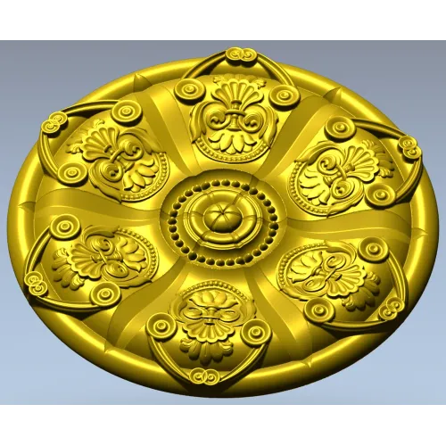 Солнечный медальон - 3D модель STL для ЧПУ
