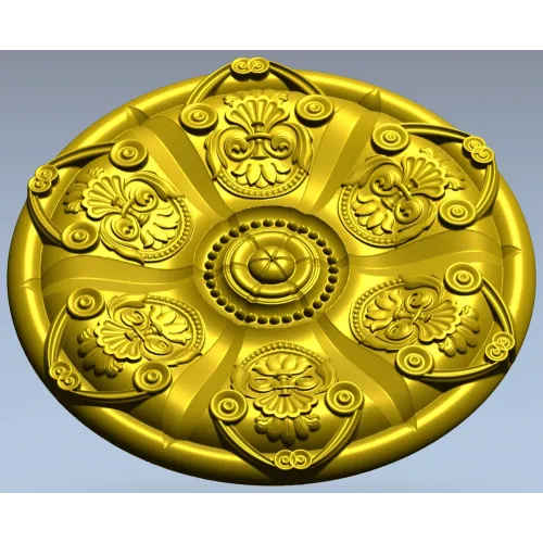 Солнечный медальон - 3D модель STL для ЧПУ