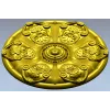 Солнечный медальон - 3D модель STL для ЧПУ