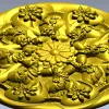 Розетка "Солнечный акант" - декоративная 3D модель STL для ЧПУ
