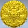 Декоративная розетка "Солнечный медальон" - 3D модель STL для ЧПУ