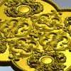 Декоративная розетка в форме четырёхлистника - STL для ЧПУ
