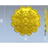 Розетка акантовая - 3D STL модель для ЧПУ