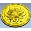 Acanthus Rosette STL 3D Model for CNC Router