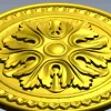Acanthus Rosette STL 3D Model for CNC Router