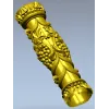 Grapevine Carved Baluster - STL 3D Model for CNC