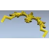 Baroque Acanthus Crest - STL 3D Model for CNC Routing