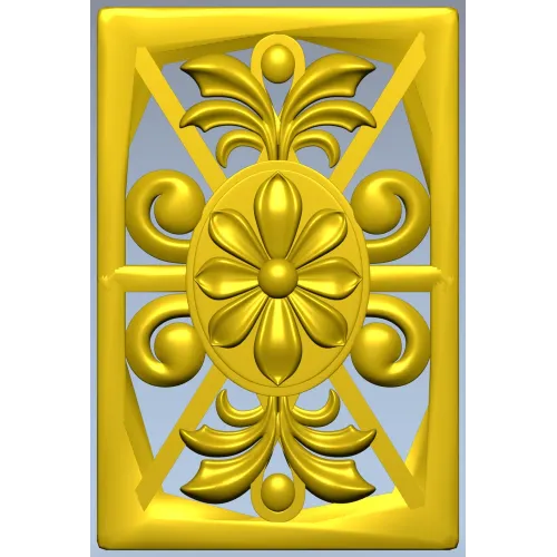 Florentine medallion relief - STL for CNC milling