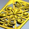 Florentine medallion relief - STL for CNC milling
