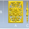 Florentine medallion relief - STL for CNC milling