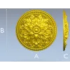 Acanthus Rosette STL for CNC