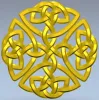 Кельтская розетка - 3D модель STL для ЧПУ