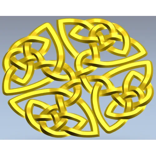 Кельтская розетка - 3D модель STL для ЧПУ