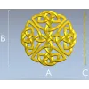 Кельтская розетка - 3D модель STL для ЧПУ