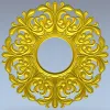 Розетка барокко для ЧПУ - 3D модель в формате STL