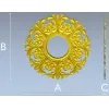 Розетка барокко для ЧПУ - 3D модель в формате STL