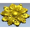 Розетка акантовая в классическом стиле - STL модель для ЧПУ