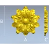 Розетка акантовая в классическом стиле - STL модель для ЧПУ