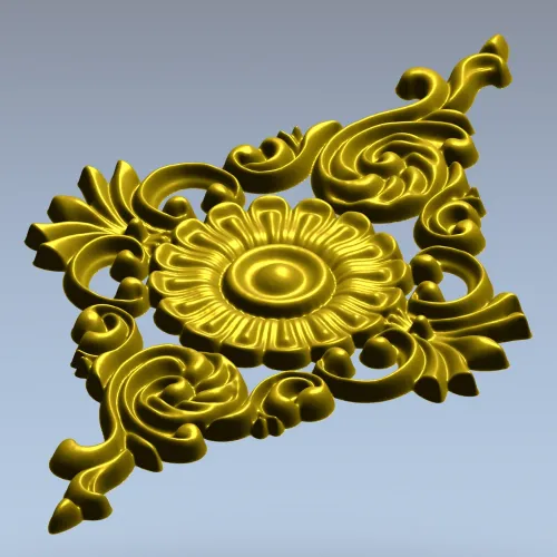 Розетка Аврора - 3D модель STL для ЧПУ