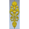 Pompadour Acanthus Applique - STL 3D model for CNC