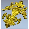 Ornate Urn and Acanthus Relief - STL 3D model for CNC