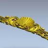 Ракушечный картуш - 3D модель в формате STL для ЧПУ