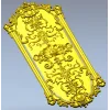 Imperial Rocaille Panel - STL 3D Model for CNC Carving