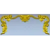 Baroque Acanthus Decorative Trim - STL 3D model for CNC