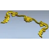 Baroque Acanthus Decorative Trim - STL 3D model for CNC