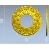 Розетка "Солнечный лотос" - 3D модель STL для ЧПУ