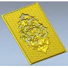 Плетёный картуш с птицами - 3D модель STL для ЧПУ