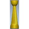 Винтовая мебельная ножка - 3D модель STL для ЧПУ