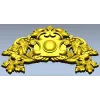 Vineleaf Cartouche STL for CNC Milling