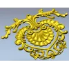 Картуш с раковиной в стиле рококо - 3D модель STL для ЧПУ