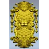 Барочный вертикальный картуш STL - 3D модель для ЧПУ